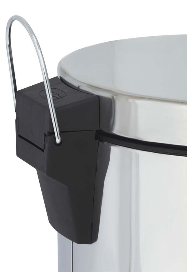 Última imagem em  miniatura do produto Lixeira Mor 3 Litros Ágata Inox