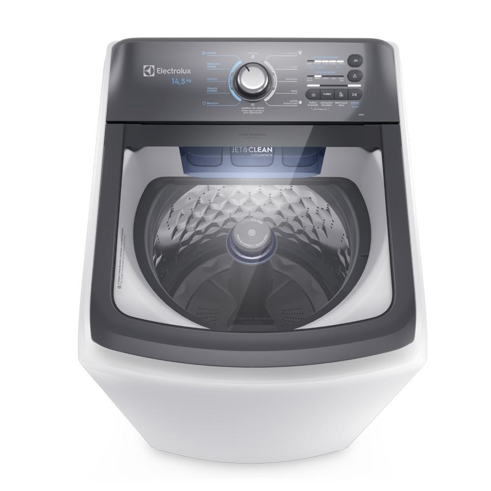 Imagem 4 do produto Lavadora de Roupas Electrolux 14,5kg LEE15 Branco 110V
