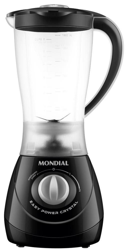 Imagem 1 do produto Liquidificador Mondial Easy Power L-550-BC 550W Preto 110V