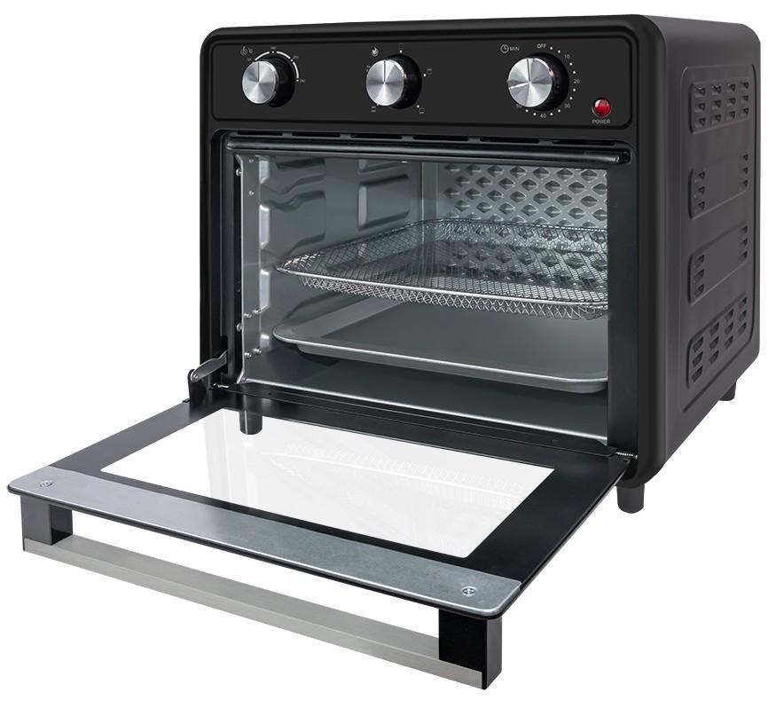 Imagem 2 do produto Forno Elétrico Air Fryer Fogatti 30 Litros Preto 220V