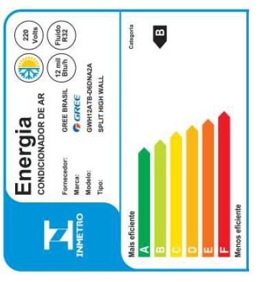 Última imagem em  miniatura do produto Ar-Condicionado Split Gree Inverter Classic Quente e Frio 12.000 BTUs GWH12ATA