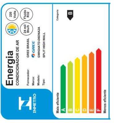 Última imagem em  miniatura do produto Ar-Condicionado Split Gree Inverter Classic Quente e Frio 24.000 BTUs GWH24ATD