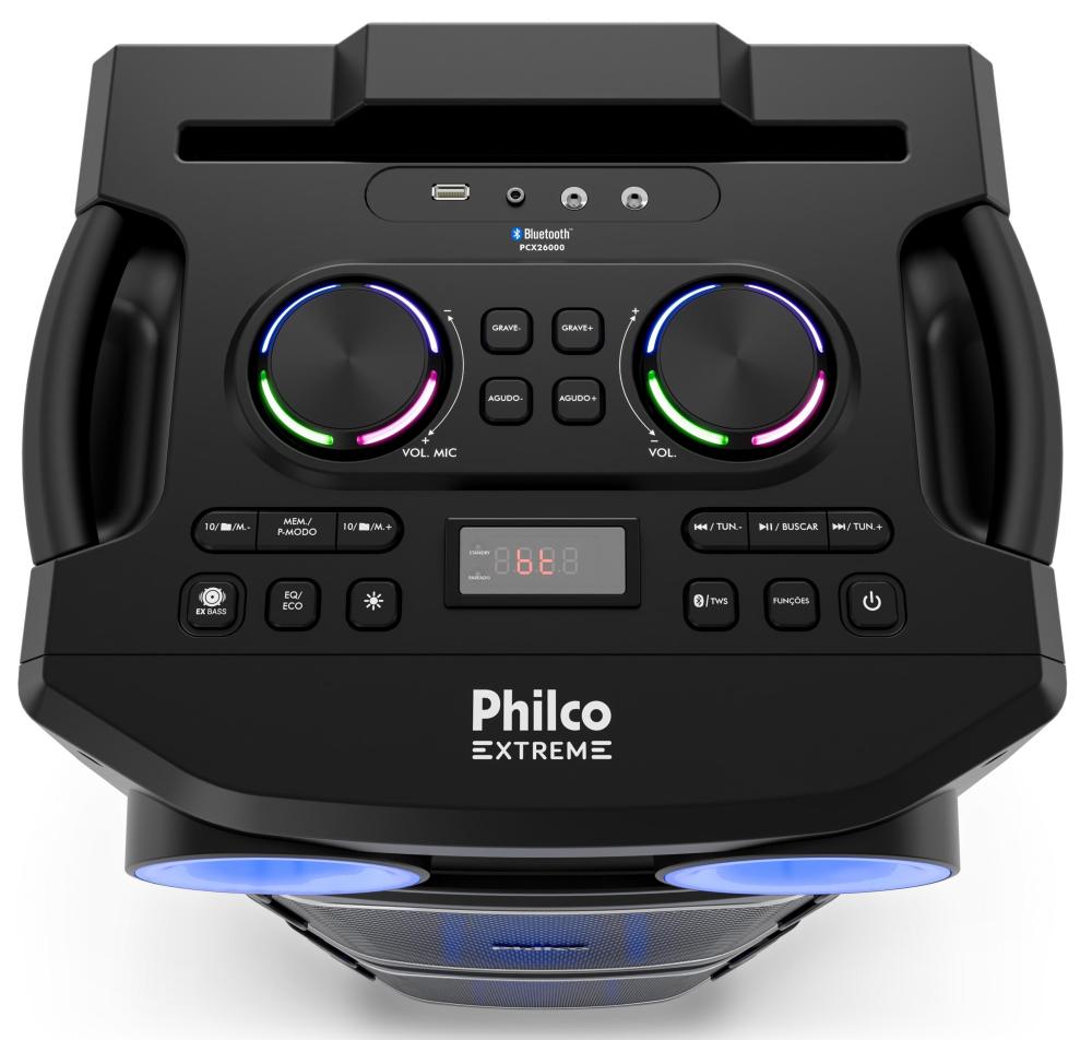 Última imagem em  miniatura do produto Caixa de Som Philco PCX26000 Preto