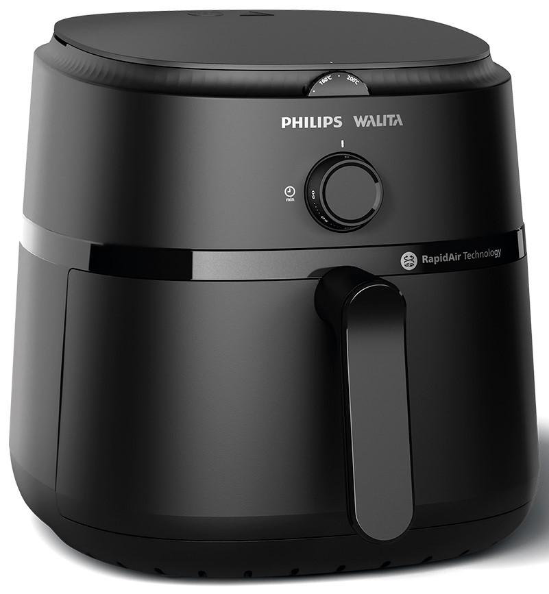 Imagem 2 do produto Fritadeira Elétrica Philips Walita NA130 1700W Air Fryer 6,2L Preto 110V