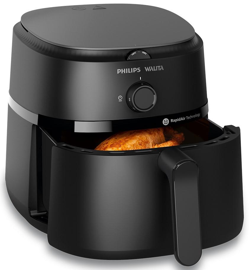 Imagem 3 do produto Fritadeira Elétrica Philips Walita NA130 1700W Air Fryer 6,2L Preto 220V