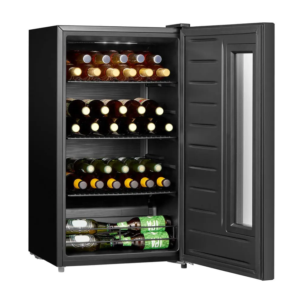 Imagem 2 do produto Cervejeira Midea Frost Free 82L 1 Porta Preta 220V