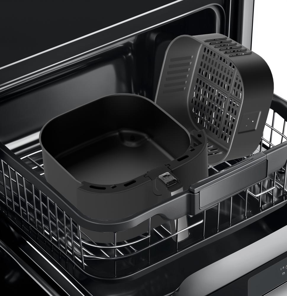 Imagem 2 do produto Fritadeira Elétrica Midea Widemax 1900W Air Fryer 5,5 Litros Preto 220V