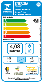 Última imagem em  miniatura do produto Smart TV DLED FHD 43″ Philco P43KRA
