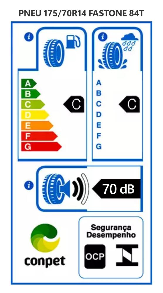 Imagem 2 do produto Pneu Fastone 14 175/70/R14 84T