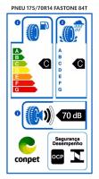 Imagem ilustrativa sobre o produto Pneu Fastone 14 175/70/R14 84T