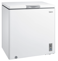 Imagem ilustrativa sobre o produto Freezer Horizontal Midea MDRC280SFZ013 198 Litros Inverter Branco Bivolt