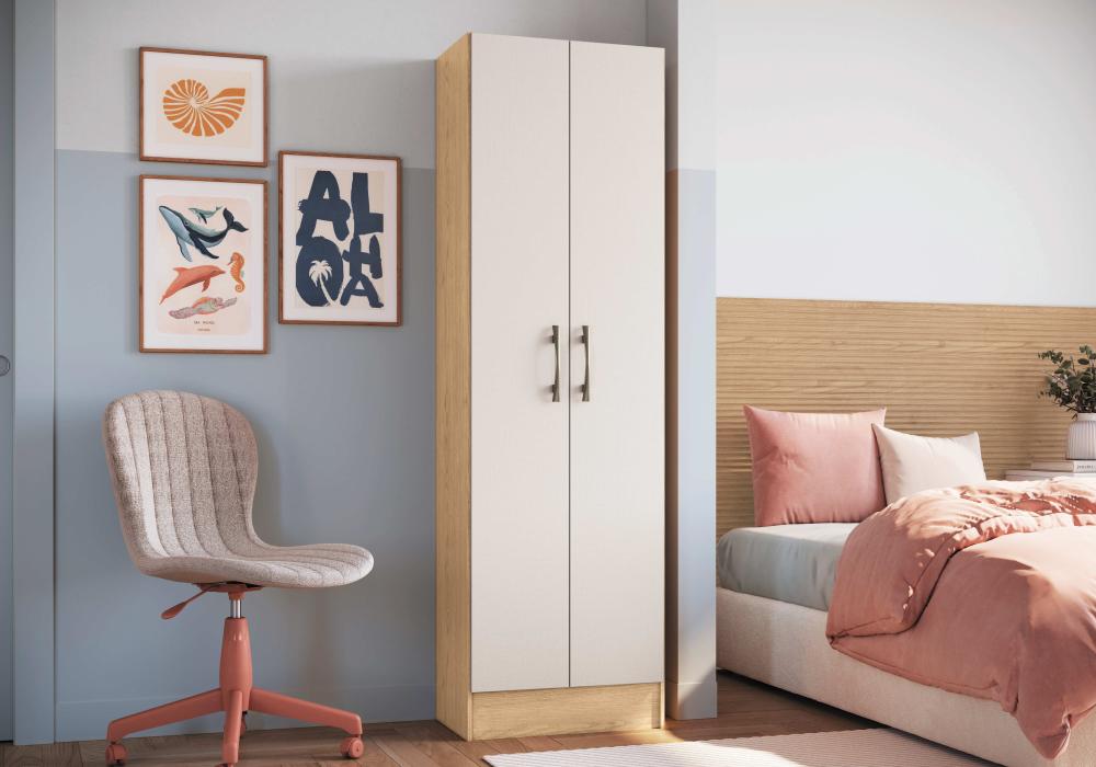 Última imagem em  miniatura do produto Sapateira Multiuso Castro Briz 2 Portas Angelin/Blanco