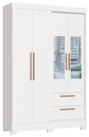 Imagem ilustrativa sobre o produto Guarda-Roupa Castro 4 Portas Ibiza Branco