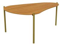 Imagem ilustrativa sobre o produto Mesa de Centro Dalla Costa Orgânica Freijó