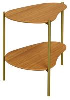 Imagem ilustrativa sobre o produto Mesa Lateral Dalla Costa Orgânica Freijó