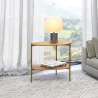 Imagem ilustrativa sobre o produto Mesa Lateral Dalla Costa Orgânica Freijó