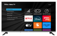 Imagem ilustrativa sobre o produto Smart TV LED FHD 40″ Philco P40CRA Cinza