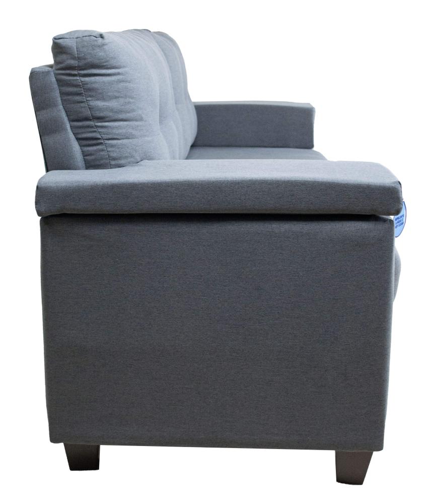 Imagem 4 do produto Sofá 2 e 3 Lugares Magazin Elegance Cinza