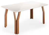 Imagem ilustrativa sobre o produto Mesa Madetal Atlas Amadeirado/Nude