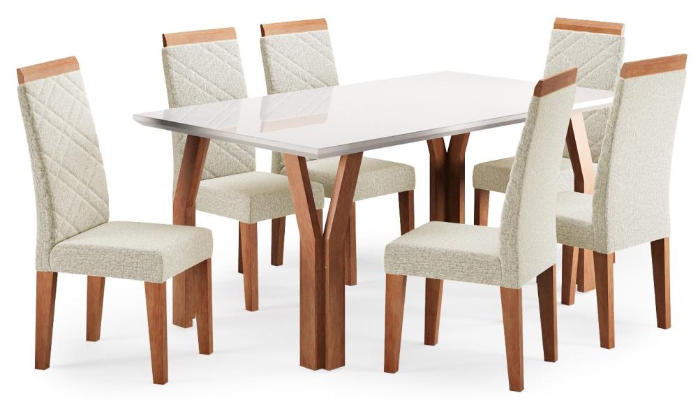 Imagem 2 do produto Mesa Madetal Atlas Amadeirado/Nude