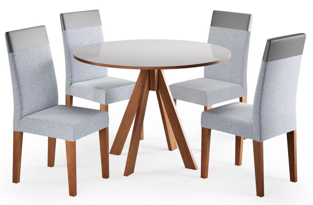 Imagem 3 do produto Mesa Madetal Dallas Noce/Capuccino