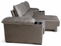 Imagem ilustrativa sobre o produto Sofá Retrátil 3 Lugares Magazin Confort Bege