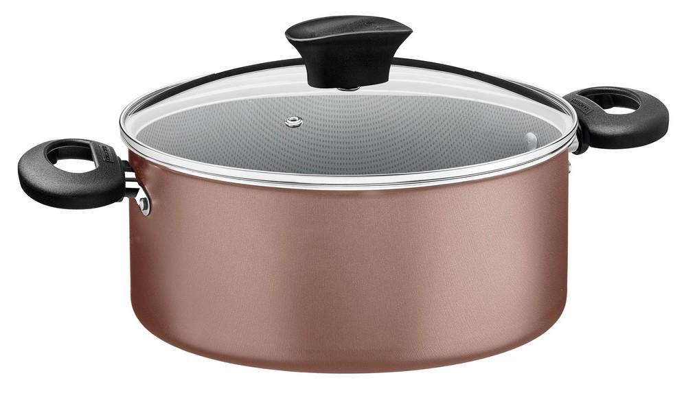 Imagem 3 do produto Conjunto de Panelas Tramontina Michigan Antiaderente Siena/Natural 5 Peças