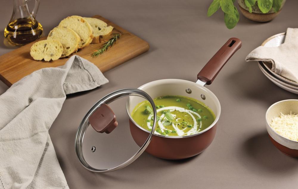 Imagem 4 do produto Conjunto de Panelas Tramontina Veronese Argila 5 Peças