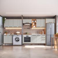 Imagem ilustrativa sobre o produto Par Lateral Geladeira Delmarco Isabelli Freijó