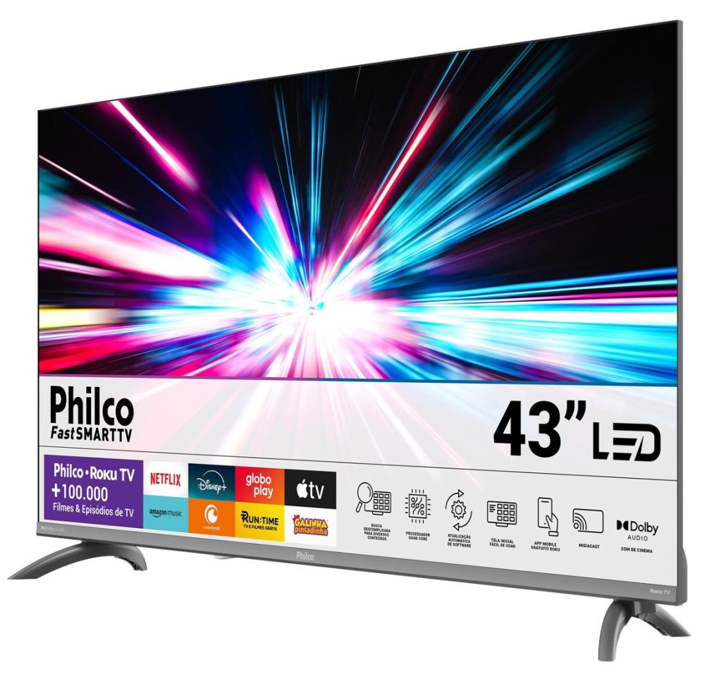Imagem 4 do produto Smart TV DLED FHD 43″ Philco P43CRA