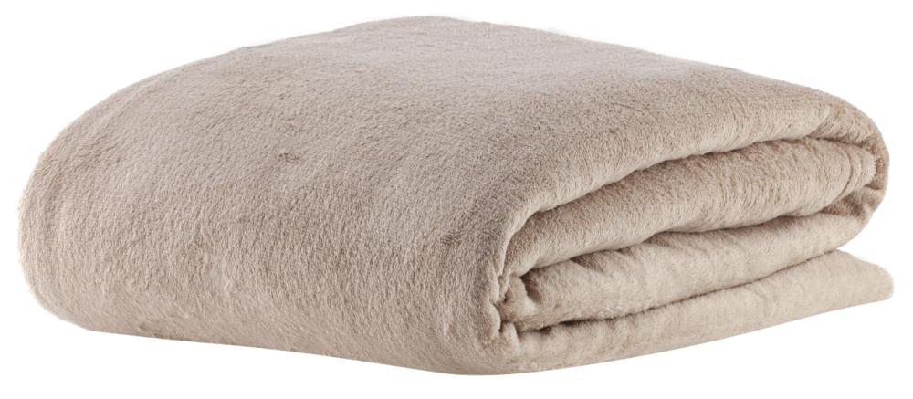 Imagem 1 do produto Manta Queen Corttex Home Design Bege