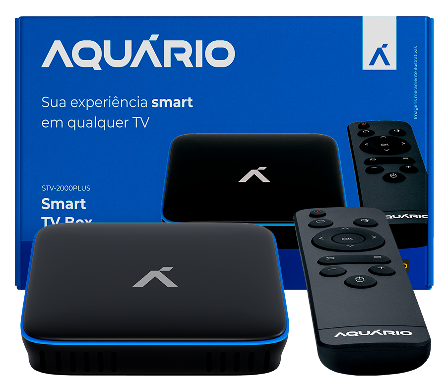 Imagem 3 do produto Conversor Smart TV Box Plus Aquário STV-2000 Plus 4K