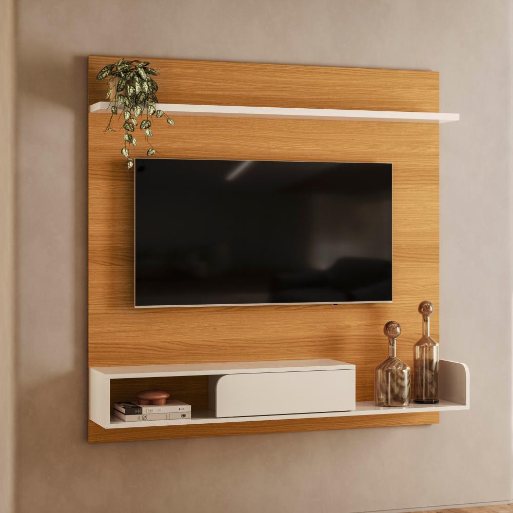 Imagem 2 do produto Painel para TV HB Móveis Evo Até 55″ Cinamomo/Off White