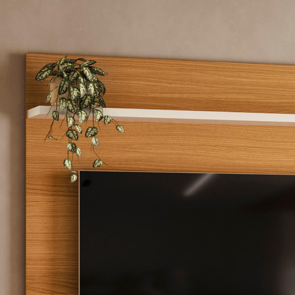 Imagem 3 do produto Painel para TV HB Móveis Evo Até 55″ Cinamomo/Off White