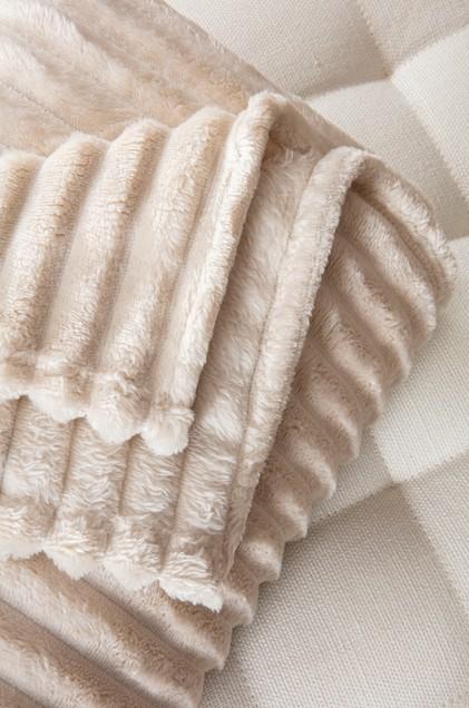 Imagem 2 do produto Cobertor Queen Corttex London Bege