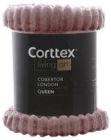 Imagem ilustrativa sobre o produto Cobertor Queen Corttex London Rose