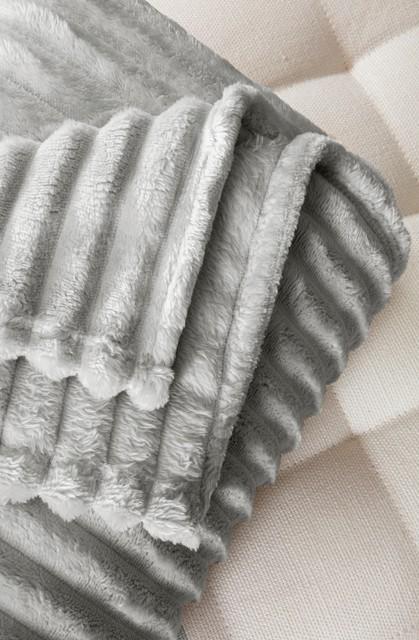 Imagem 3 do produto Cobertor Queen Corttex London Cinza