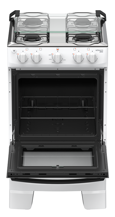 Imagem 3 do produto Fogão a Gás 4 Bocas Atlas Mônaco Plus Branco