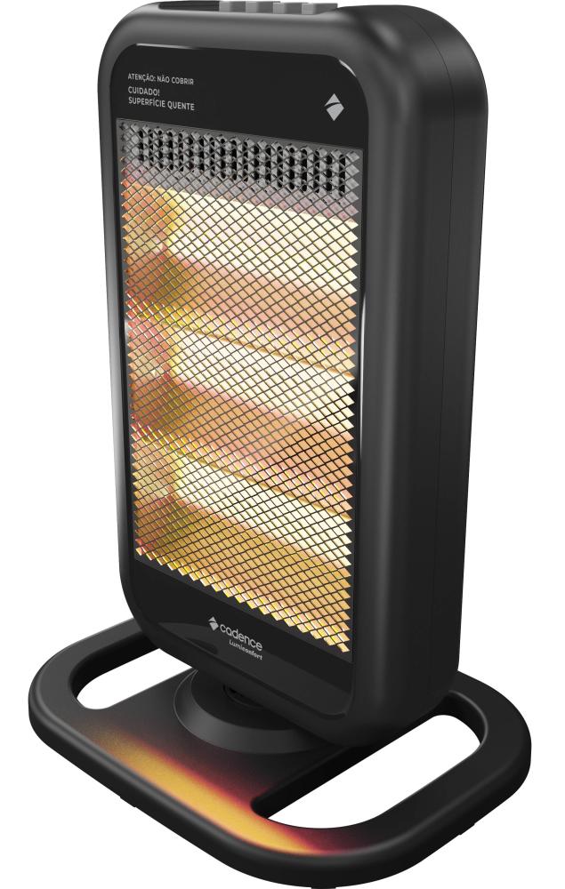 Imagem 2 do produto Aquecedor Elétrico Halógeno Cadence AQC315 Lumiconfort Preto 220V