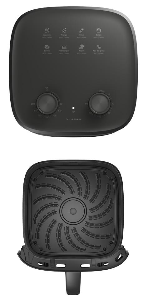 Imagem 3 do produto Fritadeira Elétrica Electrolux Efficient EAF71 1700W 7 Litros Cinza 220V