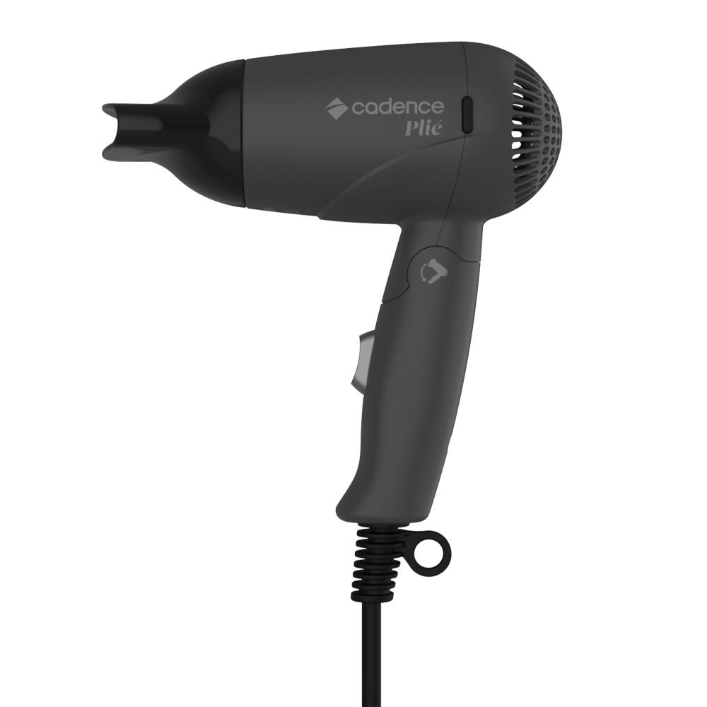 Imagem 1 do produto Secador de Cabelo Cadence Plié 1200W Cinza Bivolt