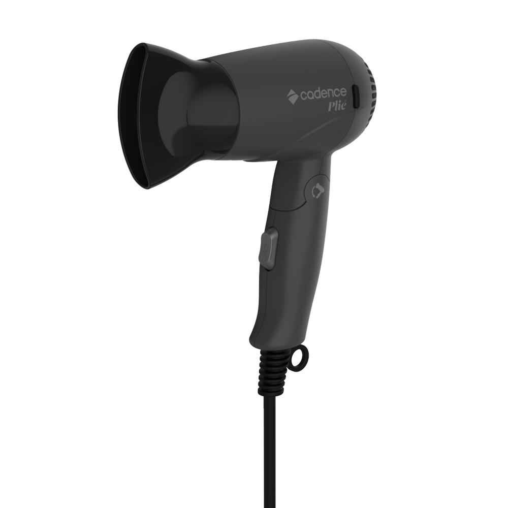 Imagem 2 do produto Secador de Cabelo Cadence Plié 1200W Cinza Bivolt