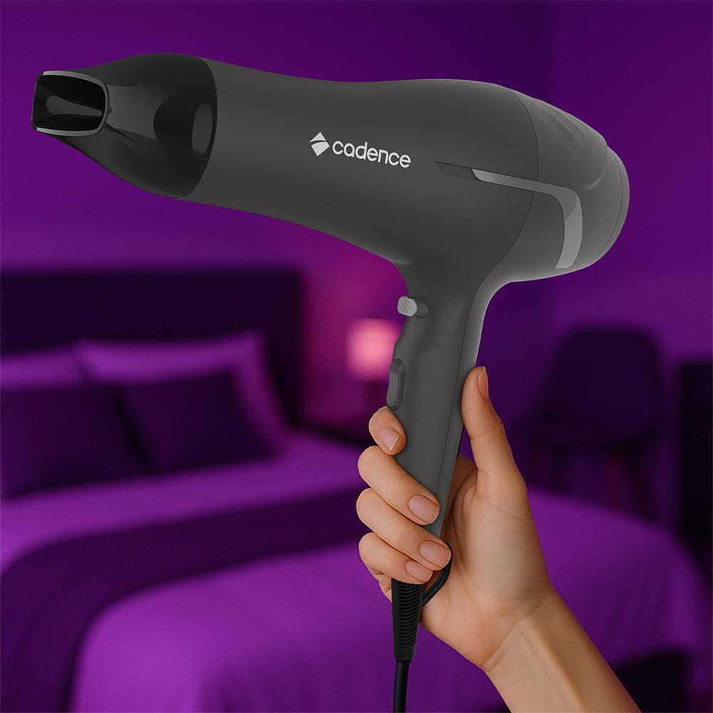 Imagem 3 do produto Secador de Cabelo Cadence Eleva SEC565 2000W Cinza 110V