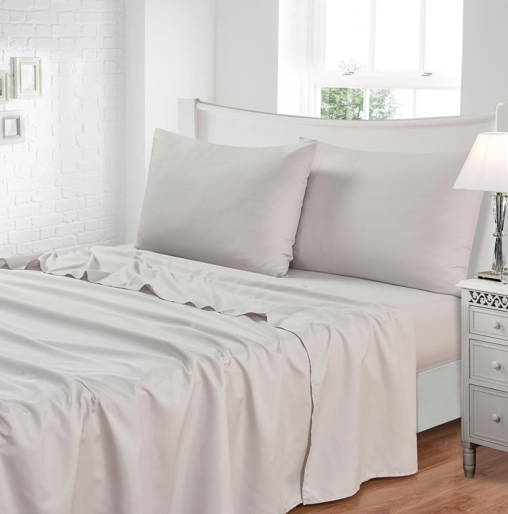 Imagem 1 do produto Jogo de Lençol Casal Jolitex 4 Peças Toque de Seda Fendi