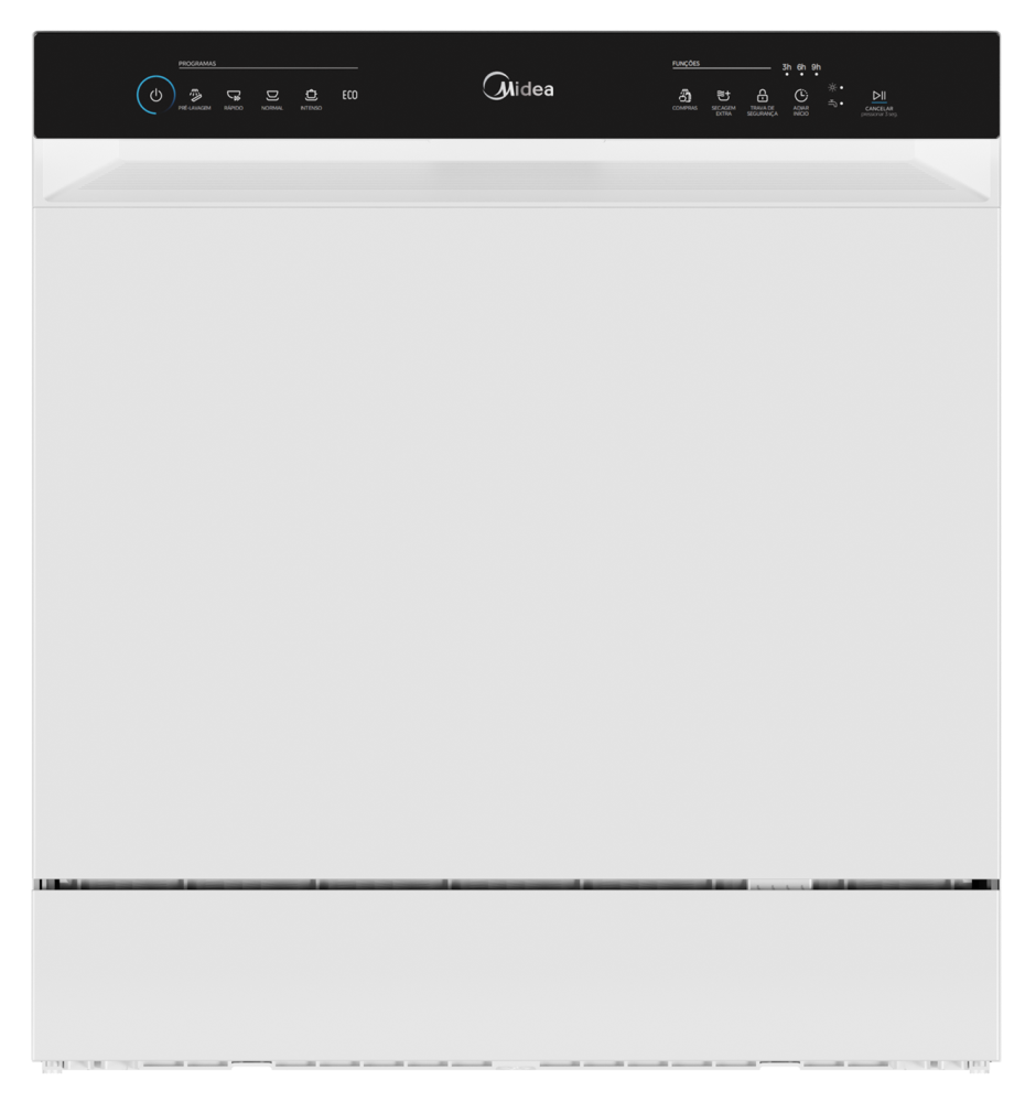 Imagem 1 do produto Lava-louças Midea 8 Serviços MDWTF08W Branco 220V