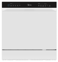 Imagem ilustrativa sobre o produto Lava-louças Midea 8 Serviços MDWTF08W Branco 220V