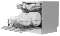 Imagem ilustrativa sobre o produto Lava-louças Midea 8 Serviços MDWTF08W Branco 220V