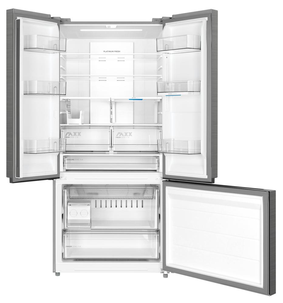 Imagem 3 do produto Geladeira Midea 672 Litros Inverter 3 Portas Frost Free RM905 Inox Bivolt
