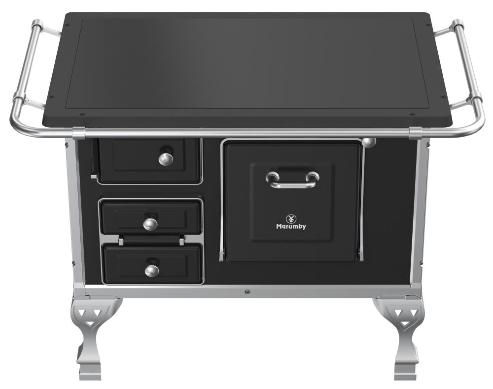 Imagem 1 do produto Fogão a Lenha N1 Marumby Vitrocerâmico 01605007 Preto