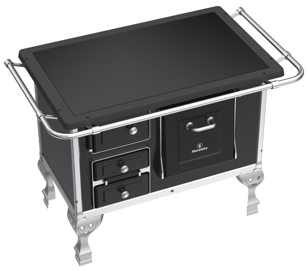 Imagem 2 do produto Fogão a Lenha N1 Marumby Vitrocerâmico 01605007 Preto